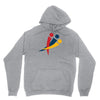 red blu yellow Unisex Hoodie