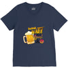 save water drink beer V-Neck Tee