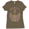 captain howdy Ladies Fitted T-Shirt