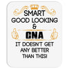 smart good looking cna doesnt get better than this Mousepad