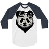 sunglasses panda 3/4 Sleeve Shirt
