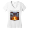 dracarys Women's V-Neck T-Shirt