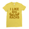 i like big racks Ladies Fitted T-Shirt