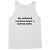 awkward morning funny t shirt sex humor college s 3xl Tank Top