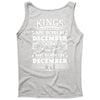 Real Kings Are Born On December 27 Tank Top