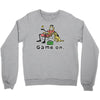 baseball game on short Crewneck Sweatshirt