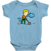 part time job   aquarium Baby Bodysuit