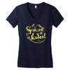 science rules! Women's V-Neck T-Shirt