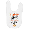 pumpkin spice and everything nice Baby Bibs