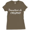 donatore di organo Ladies Fitted T-Shirt