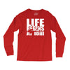 ow life begins at 18 meters Long Sleeve Shirts