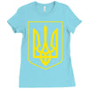 symbol country flag Ladies Fitted T-Shirt
