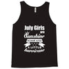 July Girls Are Sunshine Mixed With A Little Hurricane Tank Top