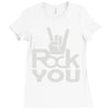 rock you Ladies Fitted T-Shirt