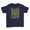 Born October Multitasking Problem Solving Tees Youth Tee