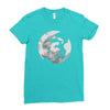 moon dovahkiin Ladies Fitted T-Shirt