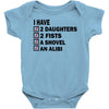 i have 2 daughter Baby Bodysuit
