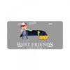 best friends forever License Plate