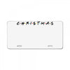 friends tv show parody christmas License Plate