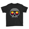 sunset skull Youth Tee