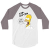 Homer Simpson 3/4 Sleeve Shirt