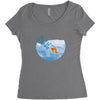 Bait Women's Triblend Scoop T-shirt