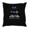 star wars darth vader funny quote we have tea &amp; cakes. Throw Pillow
