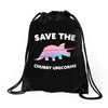 Save The Chubby Unicorns Drawstring Bags