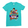 paw patrol birthday boy uncle Ladies Fitted T-Shirt