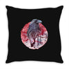 life is strange before the storm red raven Throw Pillow