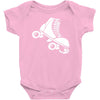 roller skate funny Baby Onesie