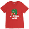 clever girl V-Neck Tee