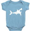 shark 'bite me' Baby Onesie