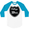 vintage 3/4 Sleeve Shirt