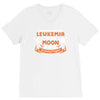 I Love Someone with Leukemia Cancer to The Moon and Back to Infinity V-Neck Tee