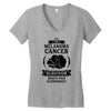 I am a Melanoma Cancer Survivor - What's Your Superpower? Women's V-Neck T-Shirt