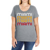 miami Ladies Curvy T-Shirt