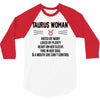Taurus Woman 3/4 Sleeve Shirt