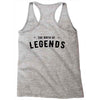 Life Begins at Forty 1978 the Birth of Legends Racerback Tank