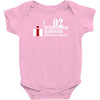 case ih farm center line Baby Bodysuit