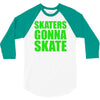 skaters 3/4 Sleeve Shirt