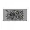 Chaos License Plate