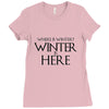 Winter (f80) Ladies Fitted T-Shirt