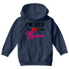 i'm her bestie Youth Hoodie