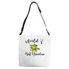 world's best grandma Adjustable Strap Totes