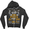 Born Pisces Multitasking Problem Solving Tees Zipper Hoodie