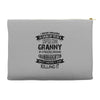 Super Cool Granny Of A Freaking Awesome Granddaughter Accessory Pouches