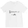 bike maths V-Neck Tee