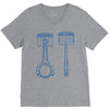 sketch of piston V-Neck Tee