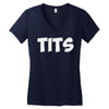 tits Women's V-Neck T-Shirt